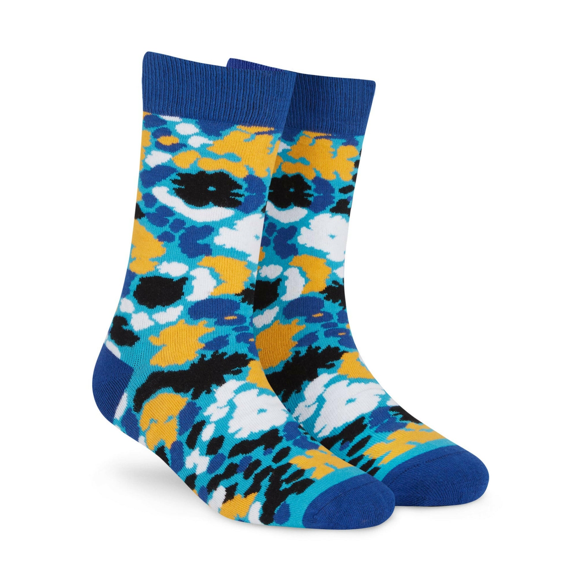 Cotton Crew Socks: Burst Crew Length Socks