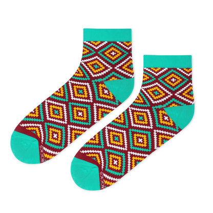 Cotton Ankle Socks: RANGOLI Ankle Length Socks