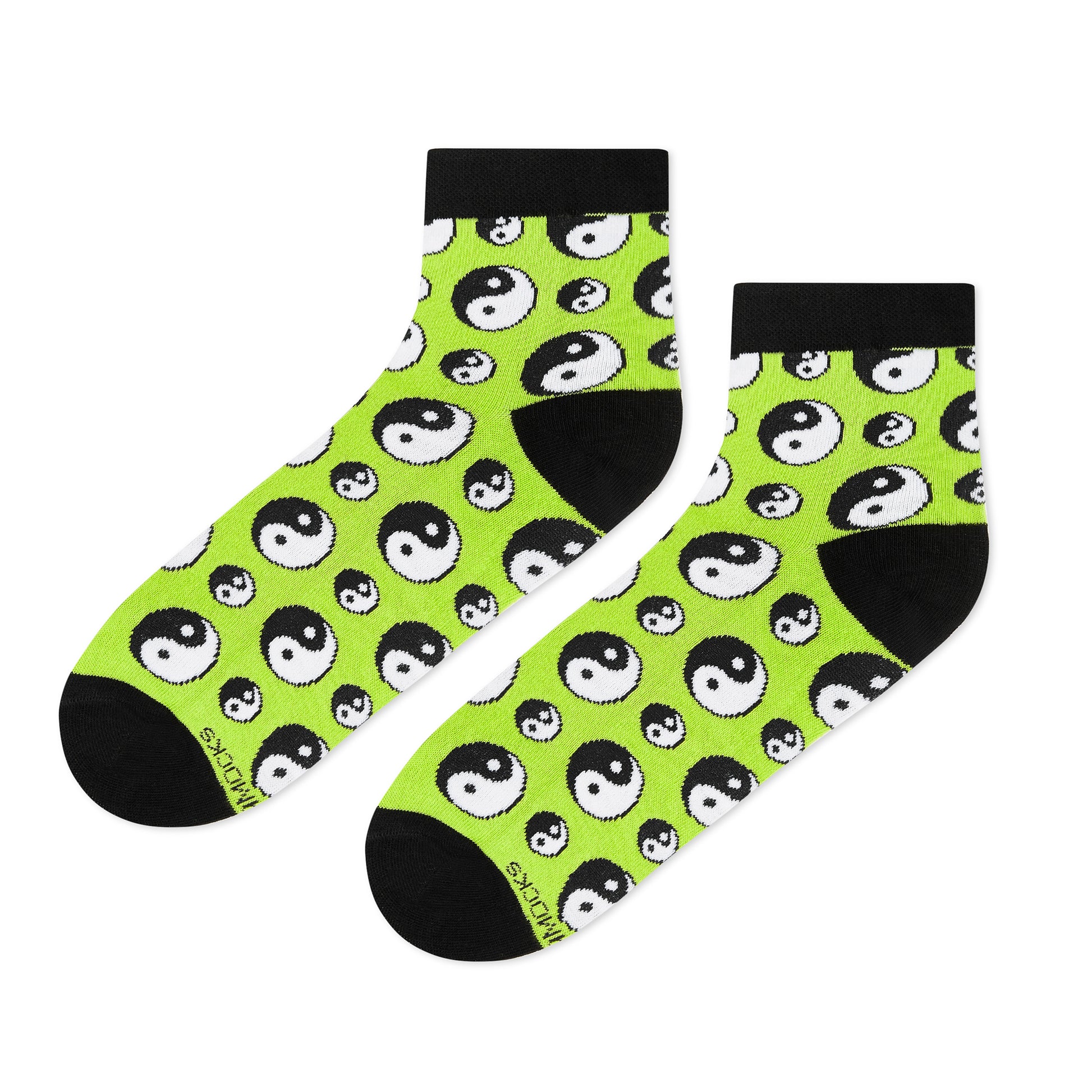 YING YANG ANKLE LENGTH SOCKS