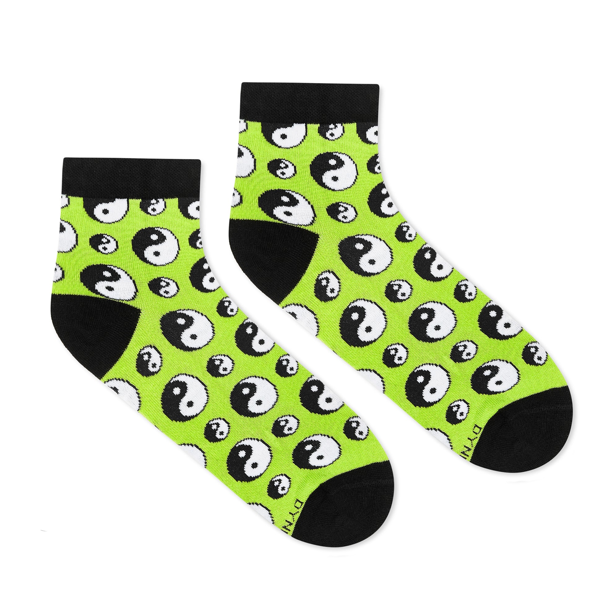 YING YANG ANKLE LENGTH SOCKS