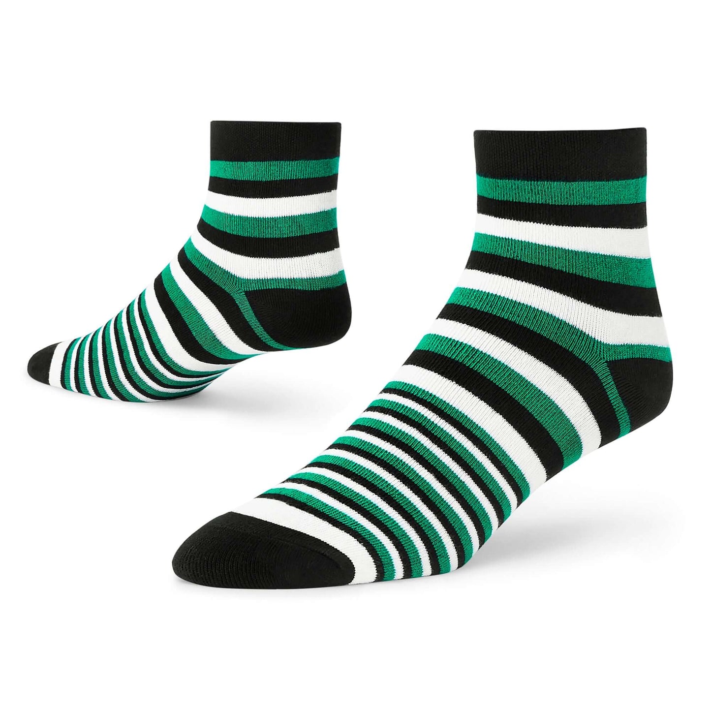 Stylish Cotton Ankle Socks Combo: Elegant, Sublime, X-3, & Stripes Designs