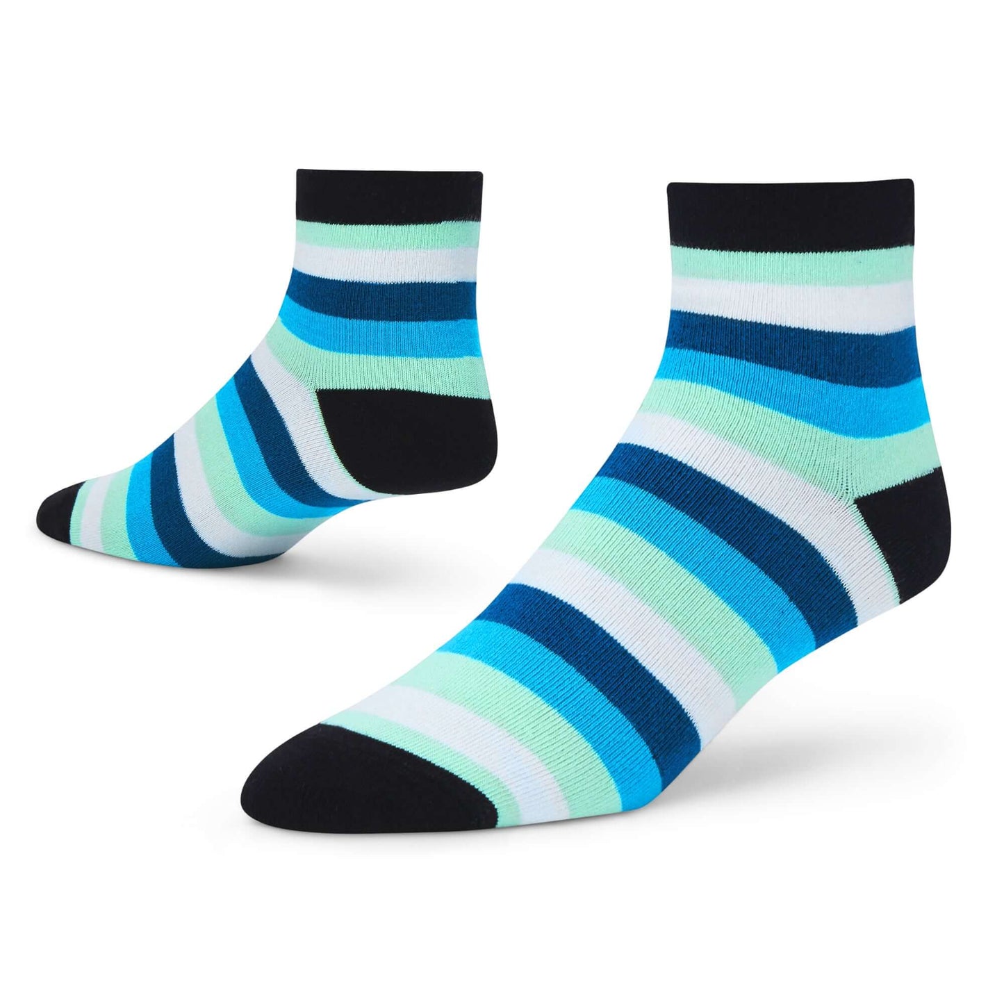 Stylish Cotton Ankle Socks Combo: Elegant, Sublime, X-3, & Stripes Designs