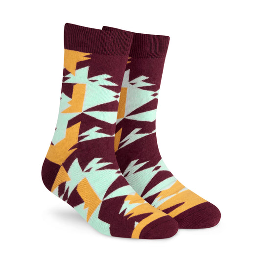 RITZ CREW LENGTH SOCKS - Cotton Crew Socks