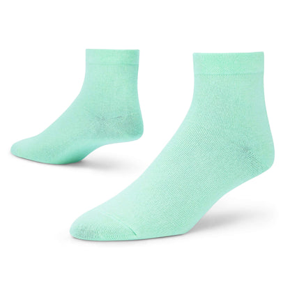 Cotton Ankle Socks Combo – Mint, Aqua, Purple, Maroon, Teal Blue & Green