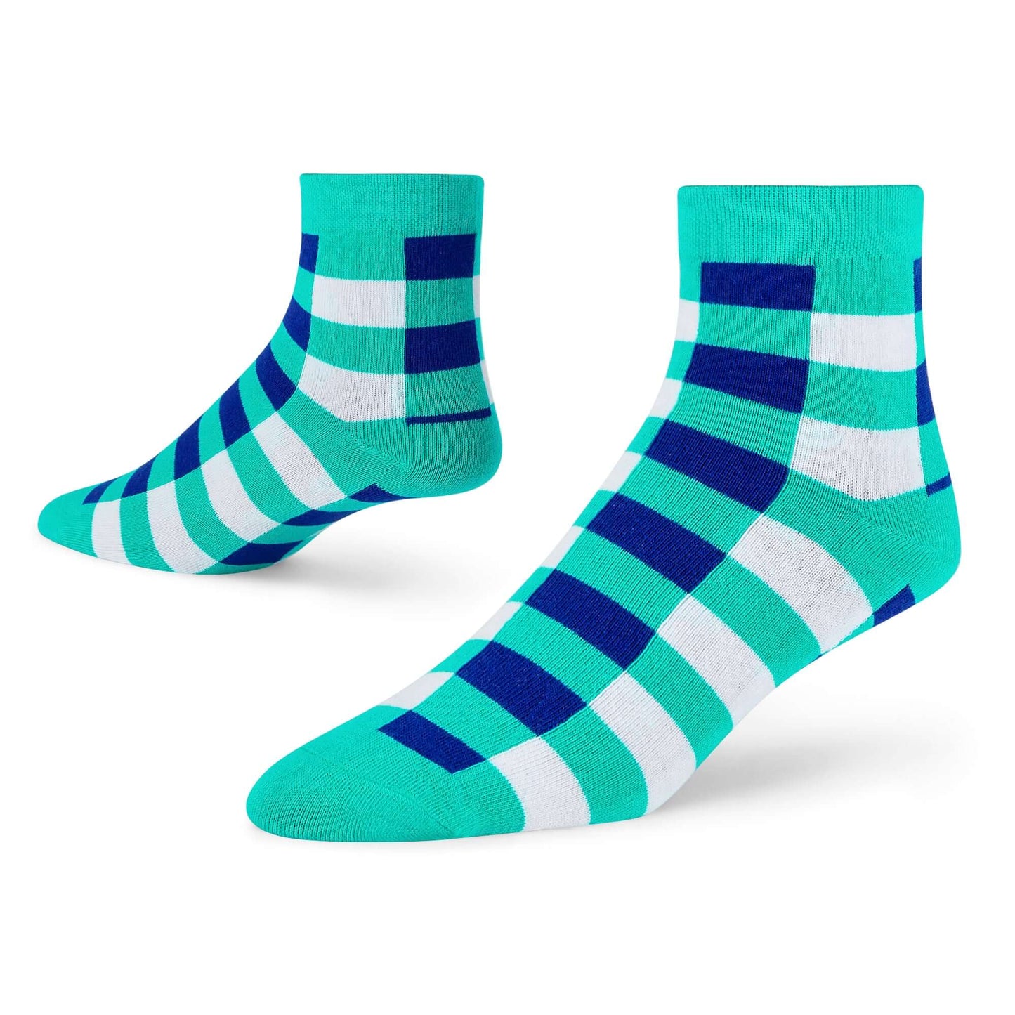 Stylish Cotton Ankle Socks Combo: Elegant, Sublime, X-3, & Stripes Designs