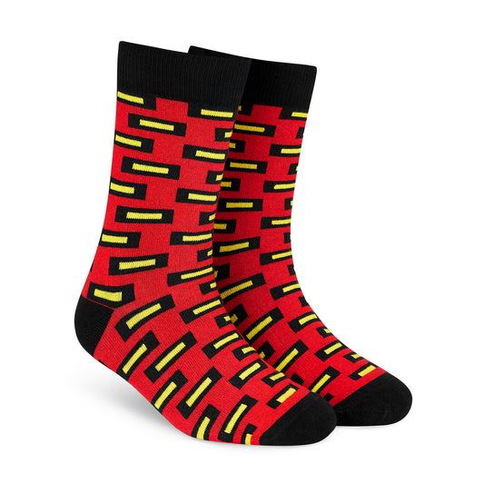 Vivid Crew Length Socks