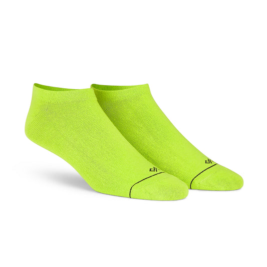 Neon Green Unisex Low Ankle Length Socks