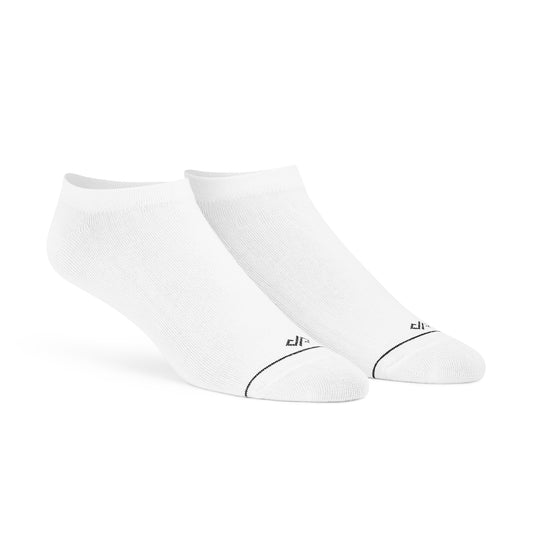 White Unisex Low Ankle Length Socks