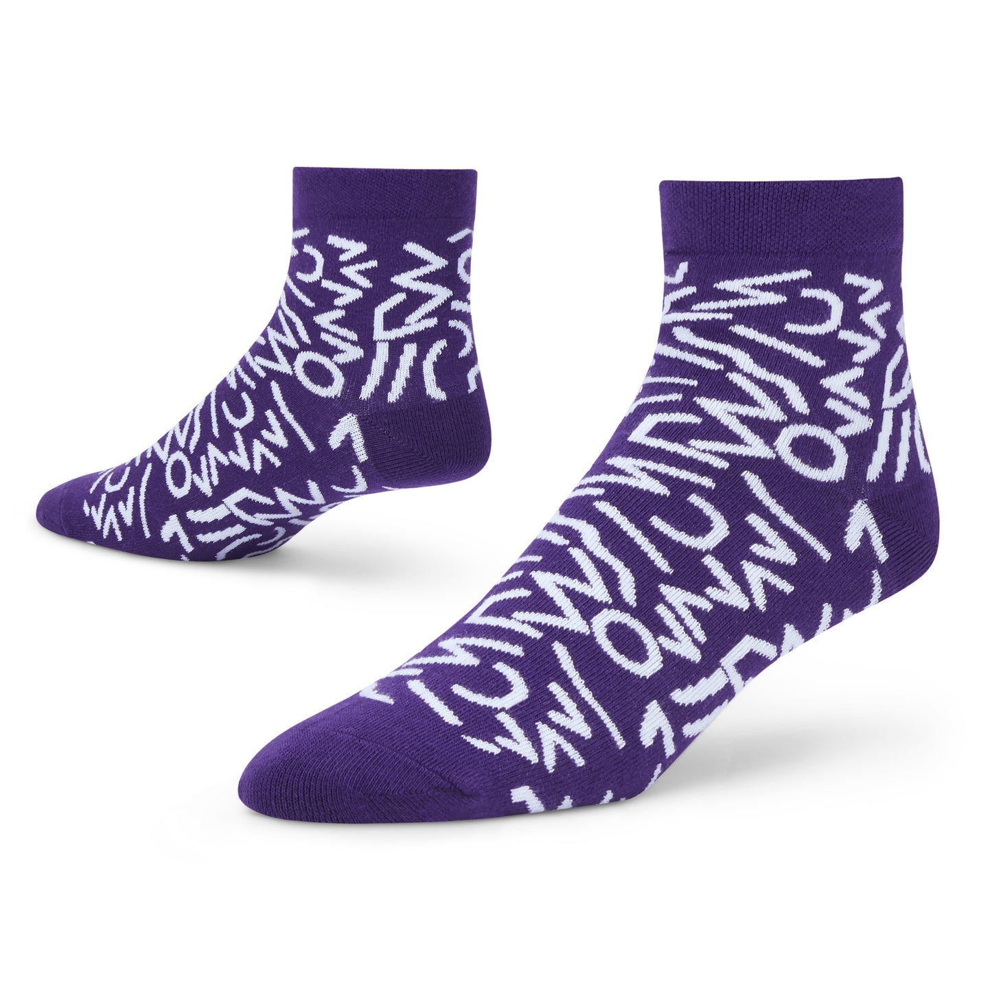 DOODLE ANKLE LENGTH SOCKS - Cotton Ankle Socks