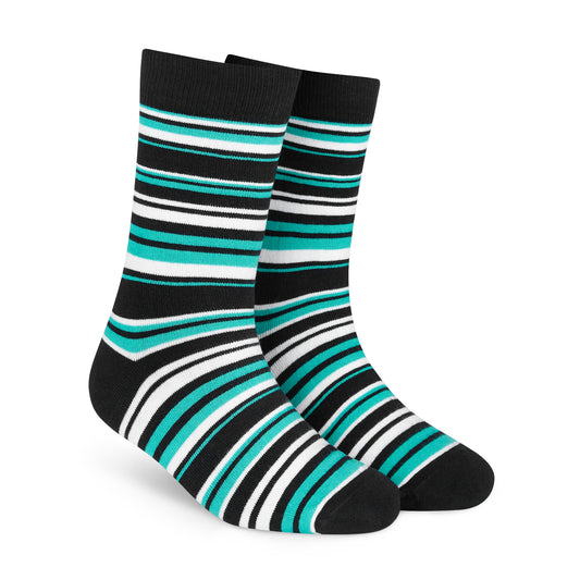 Cotton Crew Socks: STRIPES 15.0 Crew Length Socks