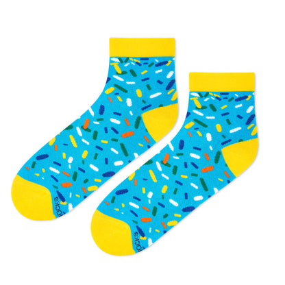 SPRINKLES Ankle Length Cotton Socks: Fun & Colorful Comfort