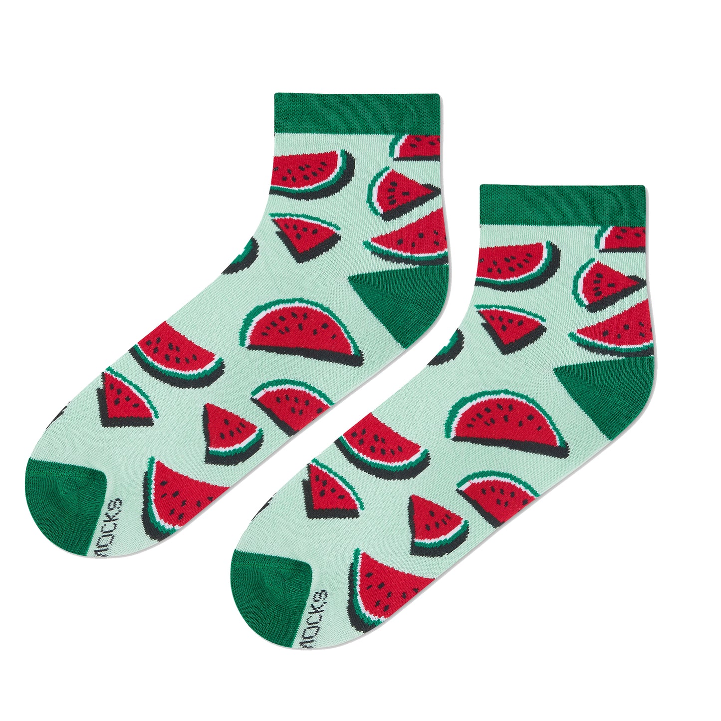 Watermelon Cotton Ankle Socks: Melon Ankle Length Socks