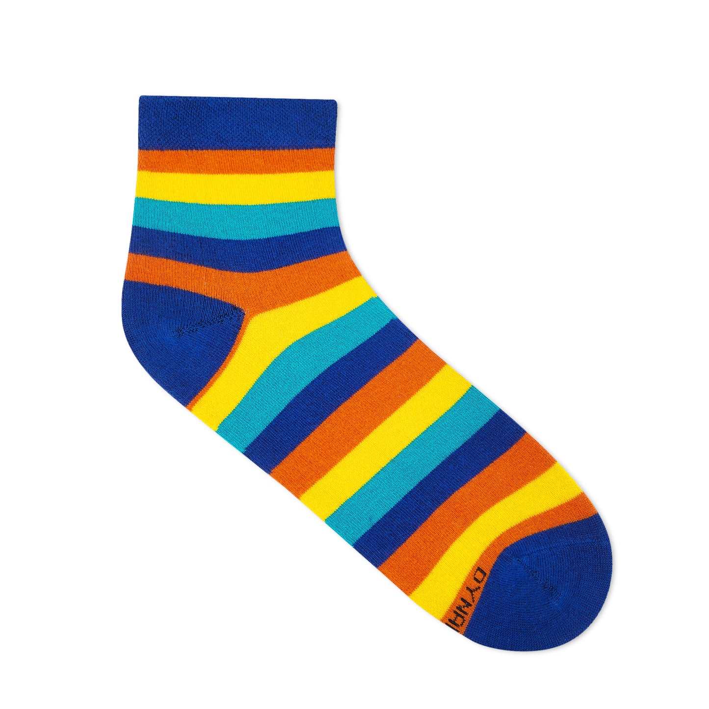 Stripes 8.0 Ankle Length Cotton Socks: Bold Stripes for Every Step