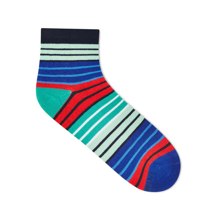 Cotton Ankle Socks - Stripes 12.0