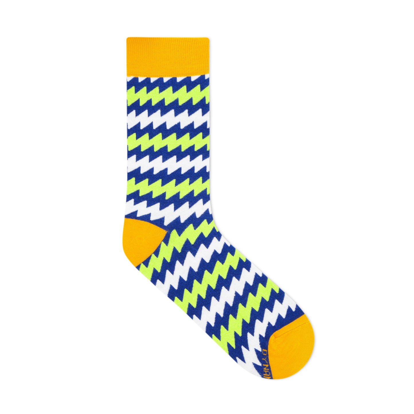 Electro Crew Length Socks : Premium Cotton Colorful Crew Socks