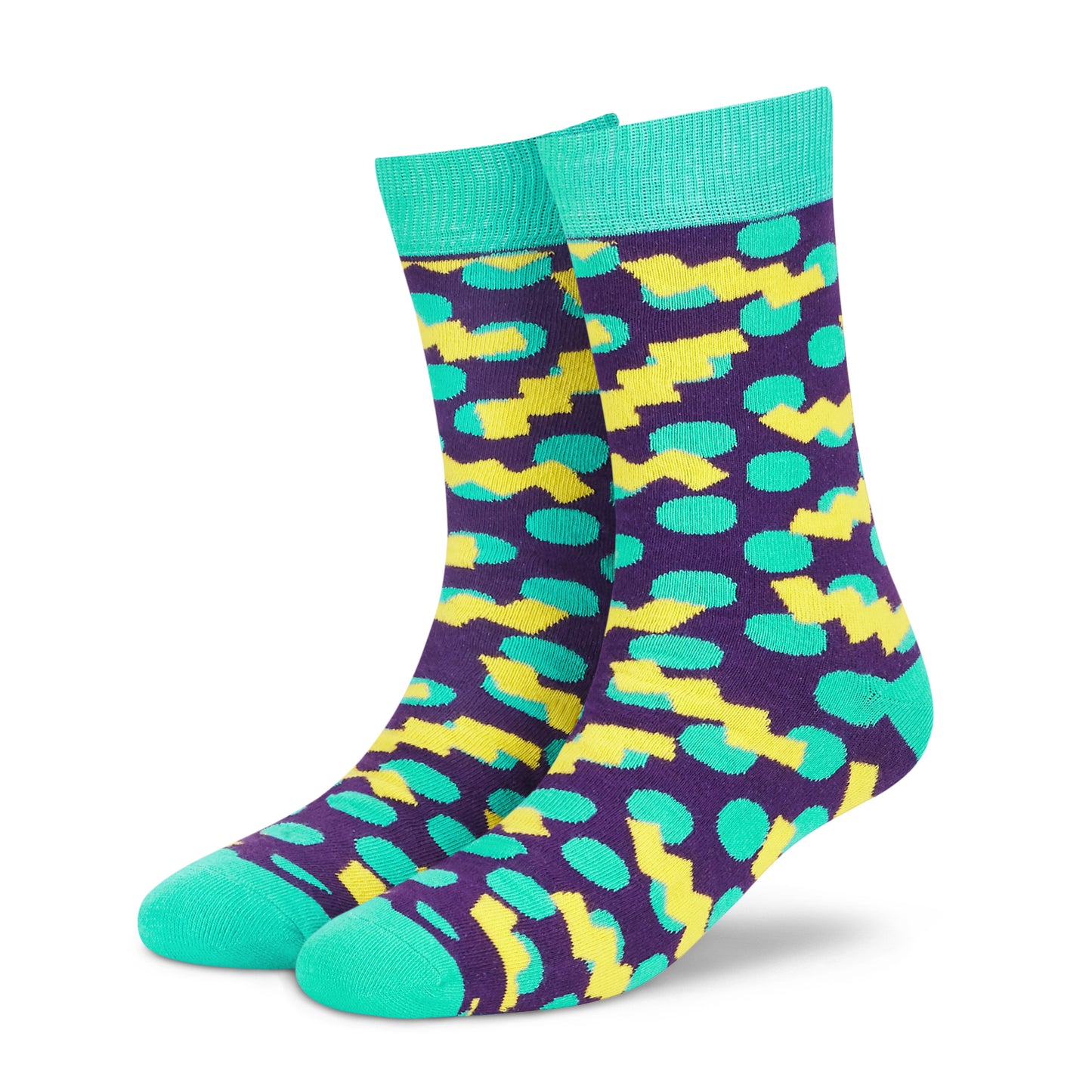 Cotton Crew Socks: Confetti Crew Length Socks