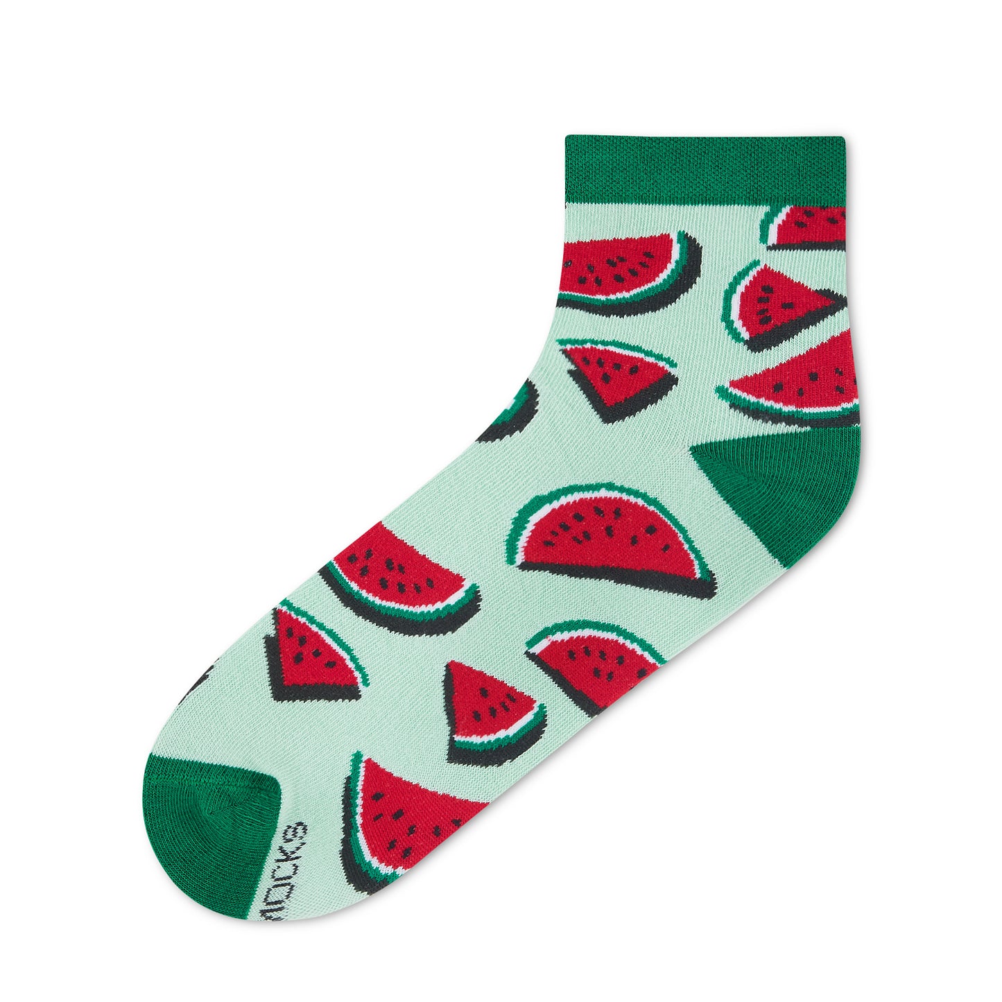 Watermelon Cotton Ankle Socks: Melon Ankle Length Socks