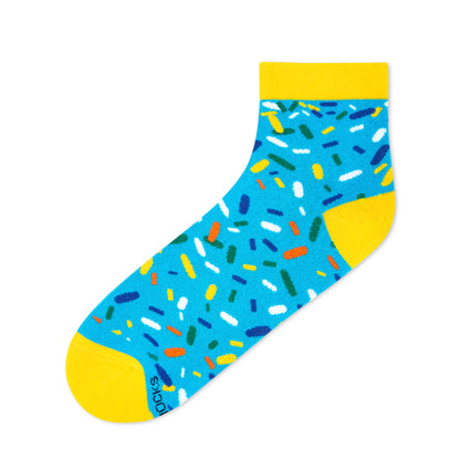 SPRINKLES Ankle Length Cotton Socks: Fun & Colorful Comfort