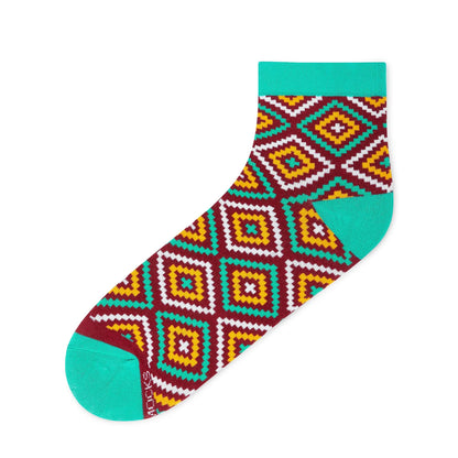 Cotton Ankle Socks: RANGOLI Ankle Length Socks