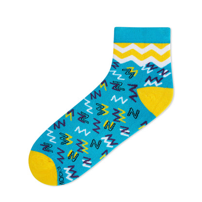 JOLLY ANKLE LENGTH SOCKS - Add Cheerful Style, Cotton Ankle Socks