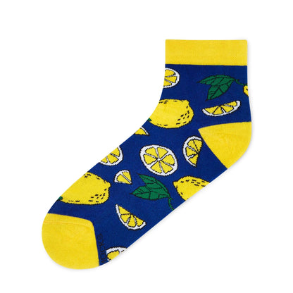 Lemons Cotton Ankle Socks