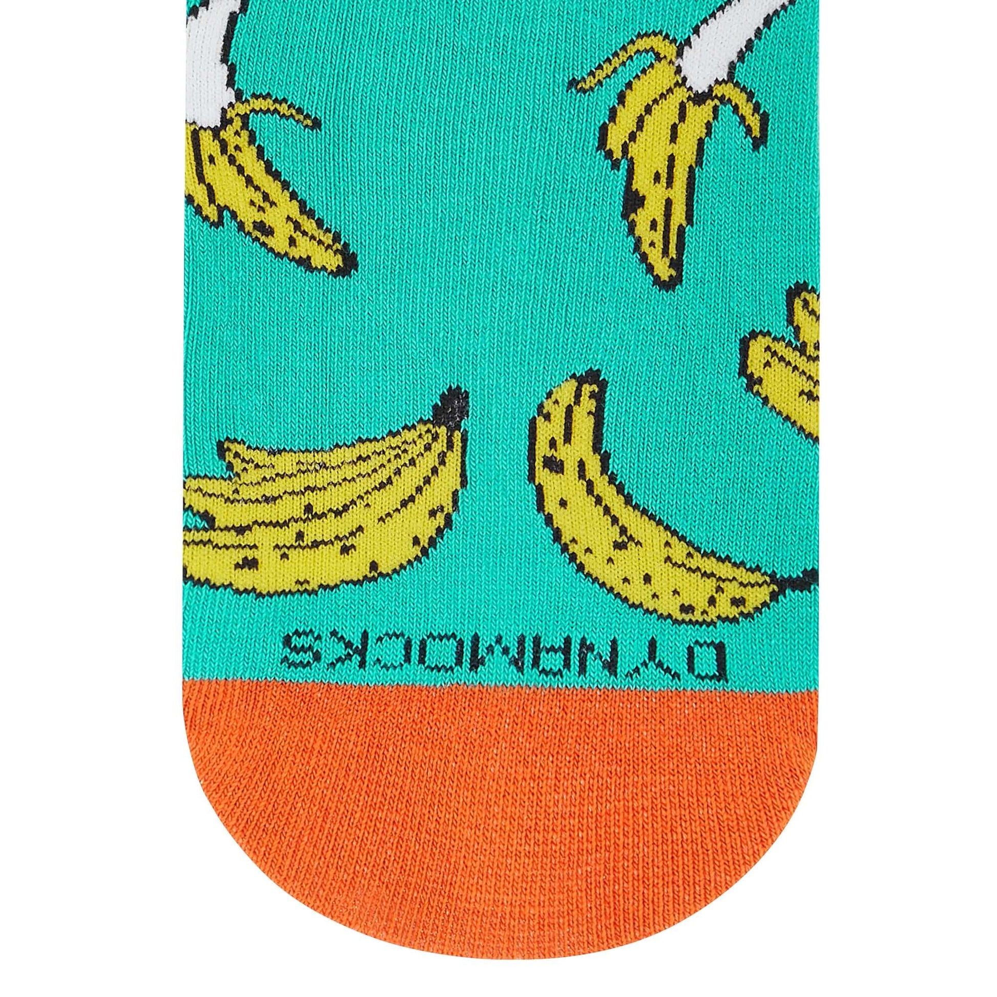 Cotton Ankle Socks: Banana Ankle Length Socks