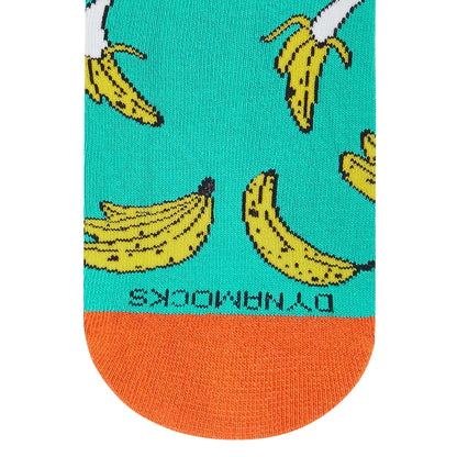 Cotton Ankle Socks: Banana Ankle Length Socks