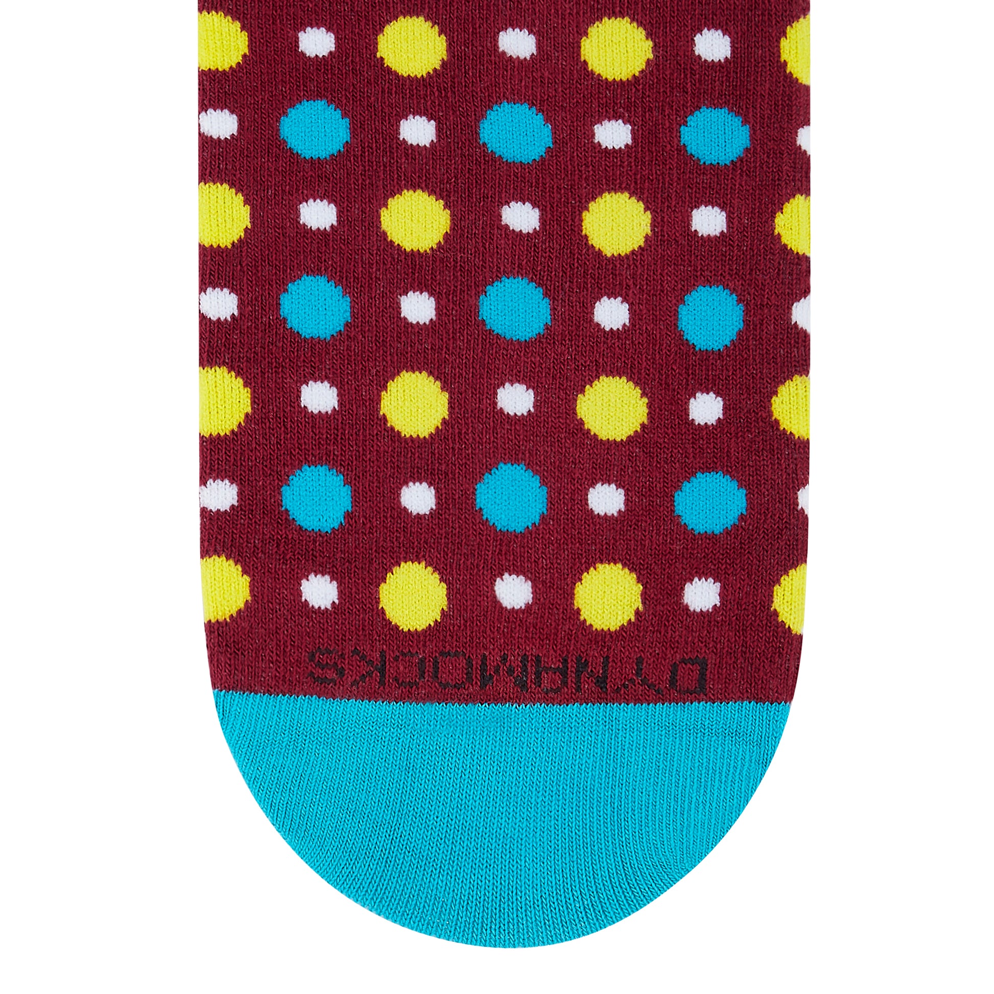 FIZZY MAROON ANKLE LENGTH SOCKS - Cotton Ankle Socks