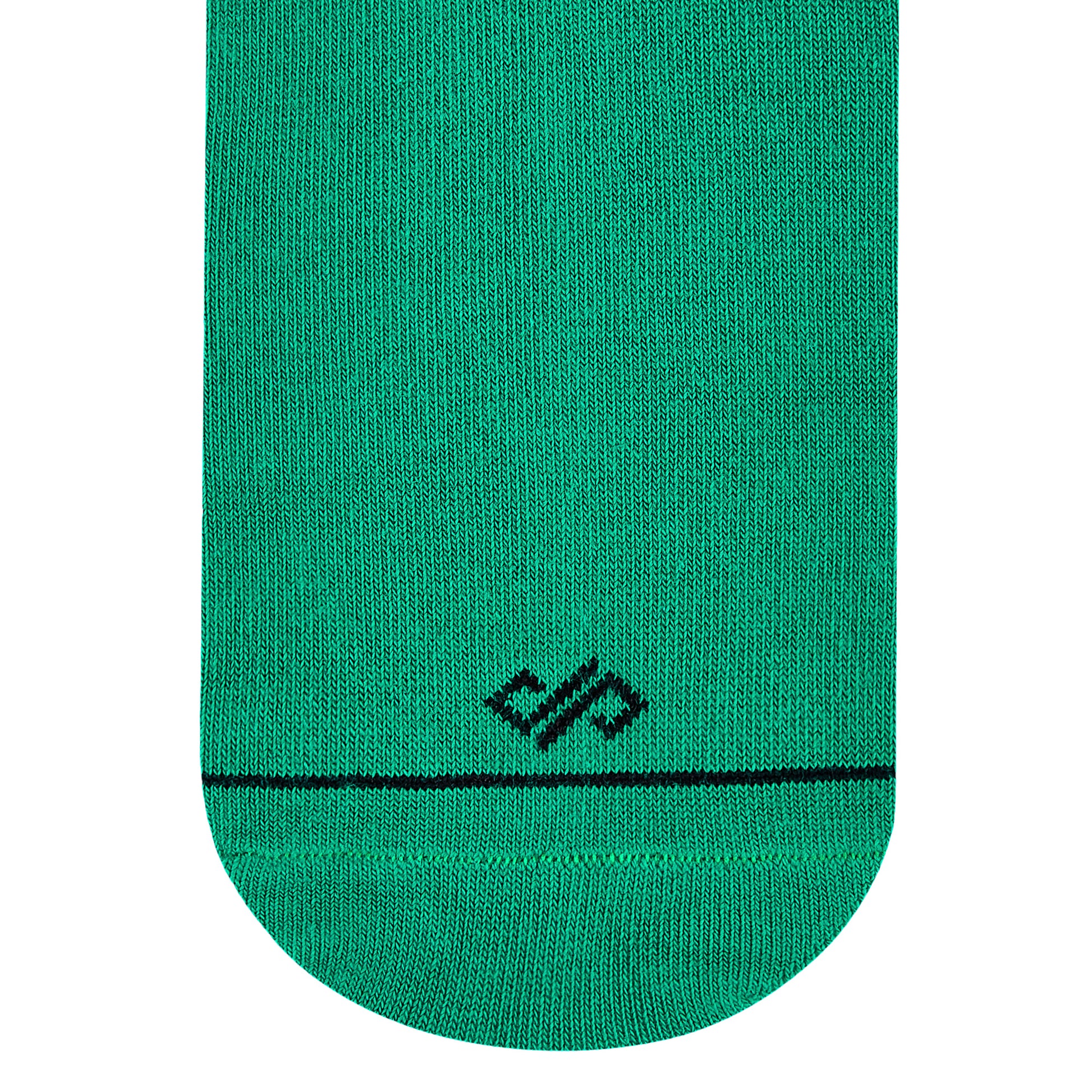 SOLID GREEN ANKLE LENGTH SOCKS - Cotton Ankle Socks