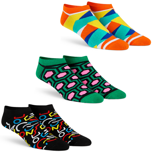 Unisex Low Ankle Length Socks Combo Pack of 3