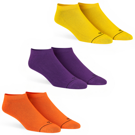 Unisex Low Ankle Length Socks Combo Pack of 3