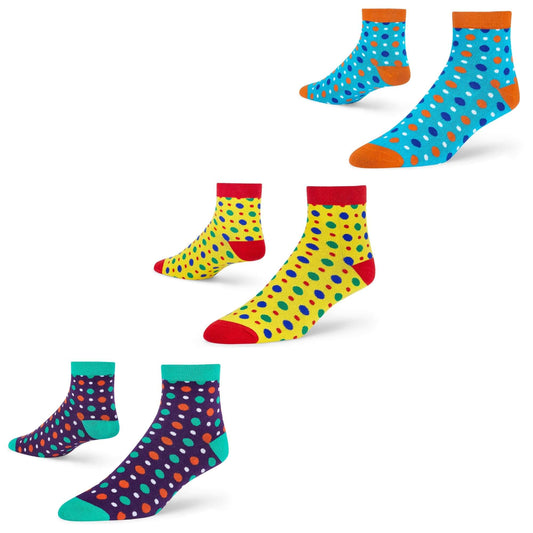 Cotton Ankle Socks 3-Pack