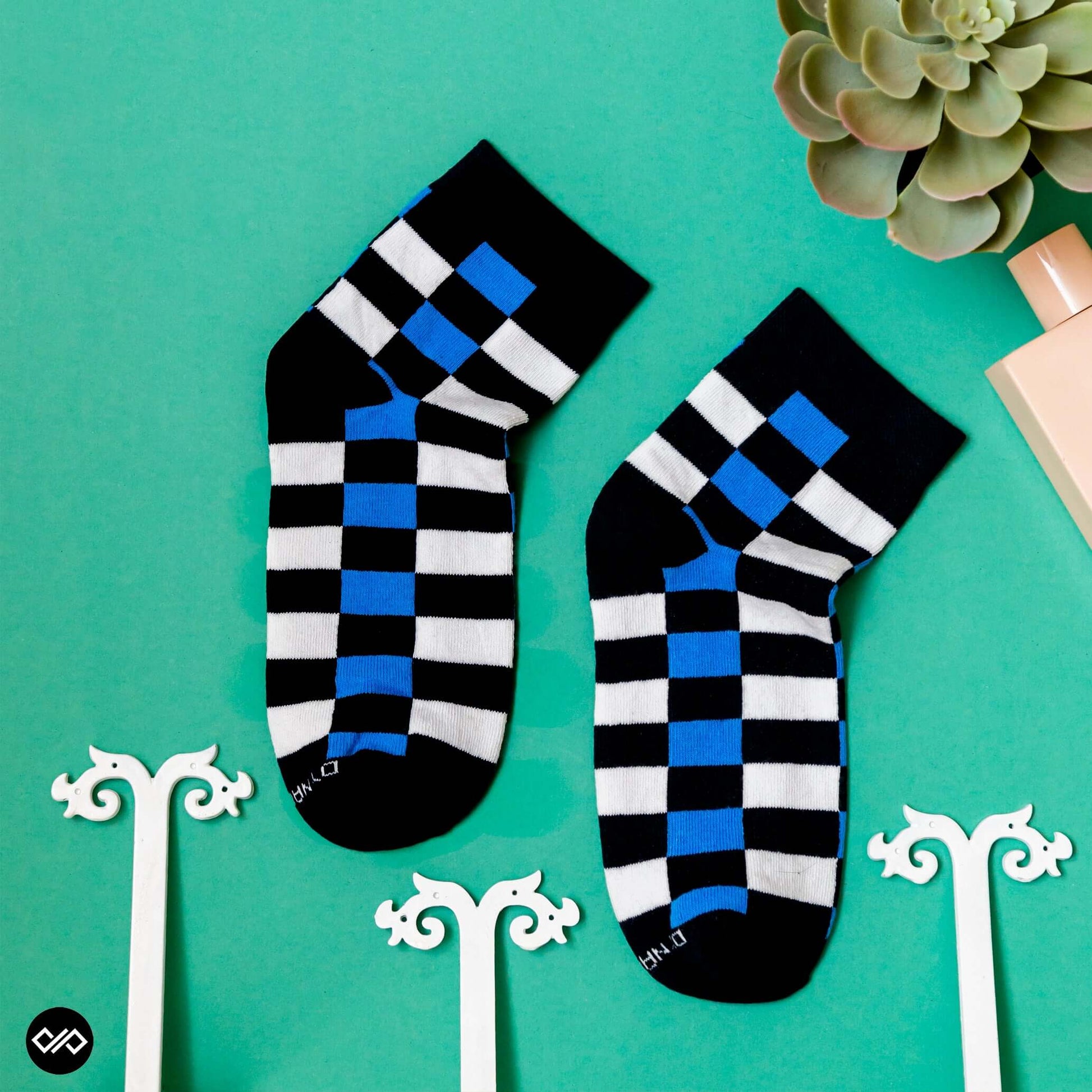 Bold & Sub Cotton Ankle Socks 