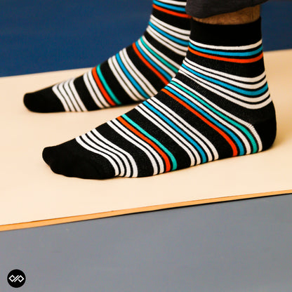 Stripes 6.0 Ankle Length Socks