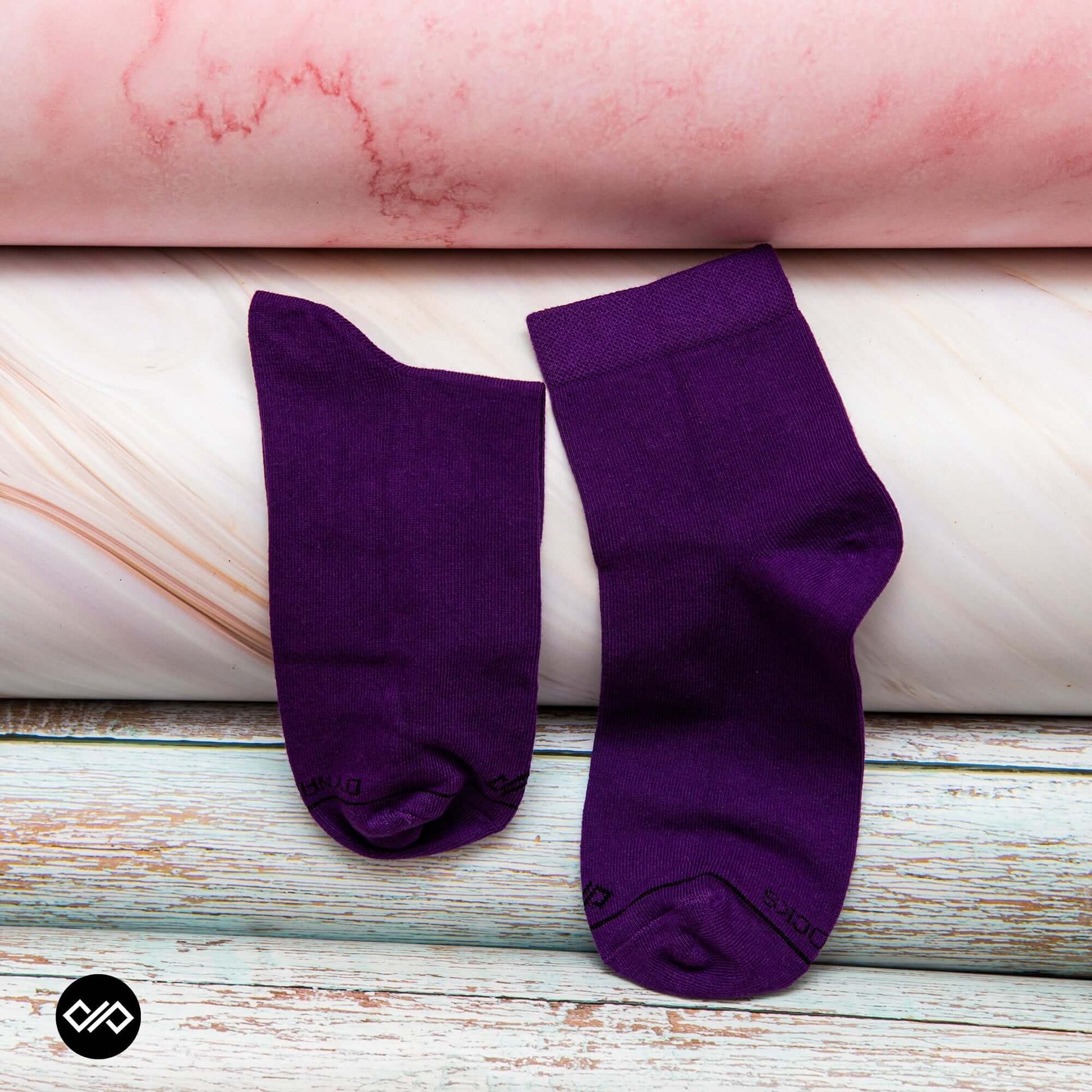 Cotton Ankle Socks Combo – Solid Purple