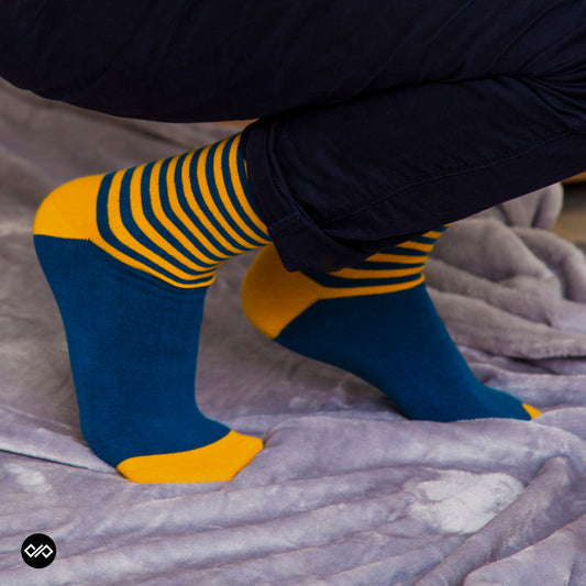 STRIPES 1.0 CREW LENGTH SOCKS