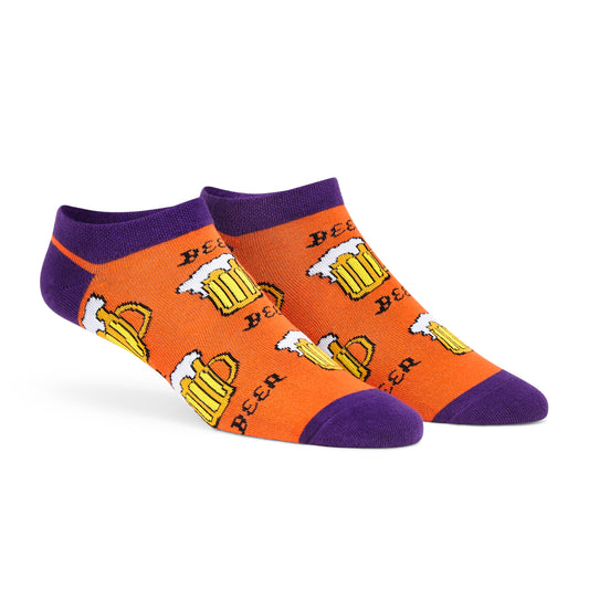 Beer-Themed Fun Socks for Men & Women | Low Ankle Length 