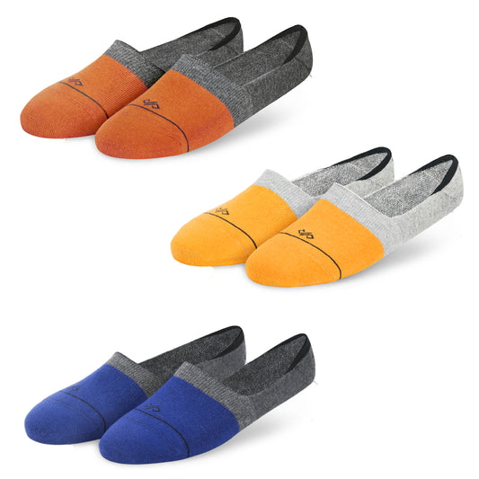 Dual Solid Invisibles Pack of 3 Orange/Mango/Blue