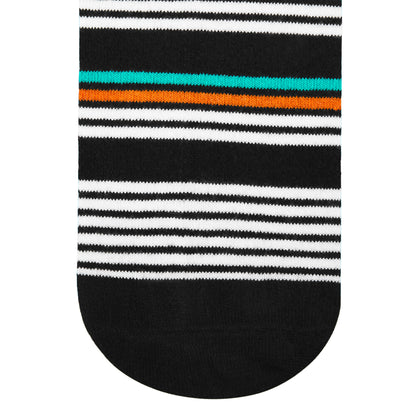 Stripes 6.0 Crew Length Socks - Bold Cotton Comfort