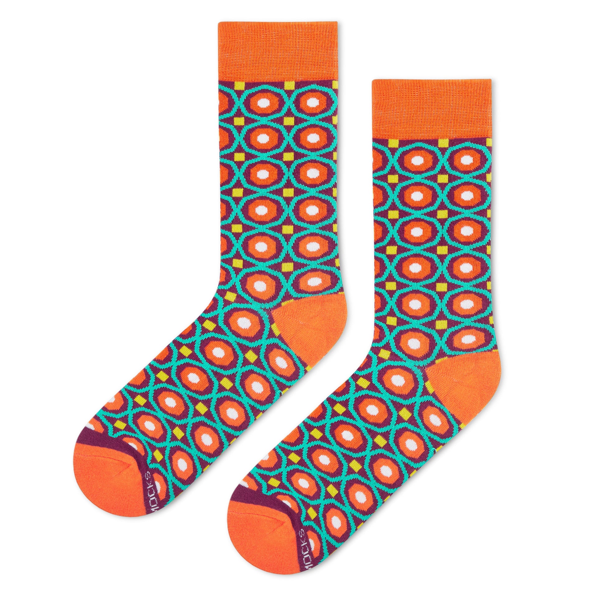 Add a Vintage Vibe with RETRO Cotton Crew Length Socks