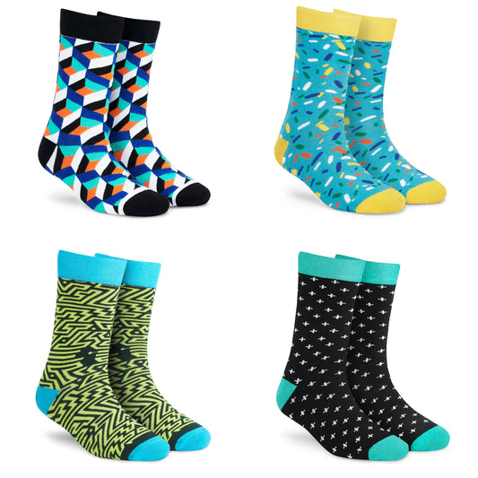 Crew Socks Gift Box Pack of 4